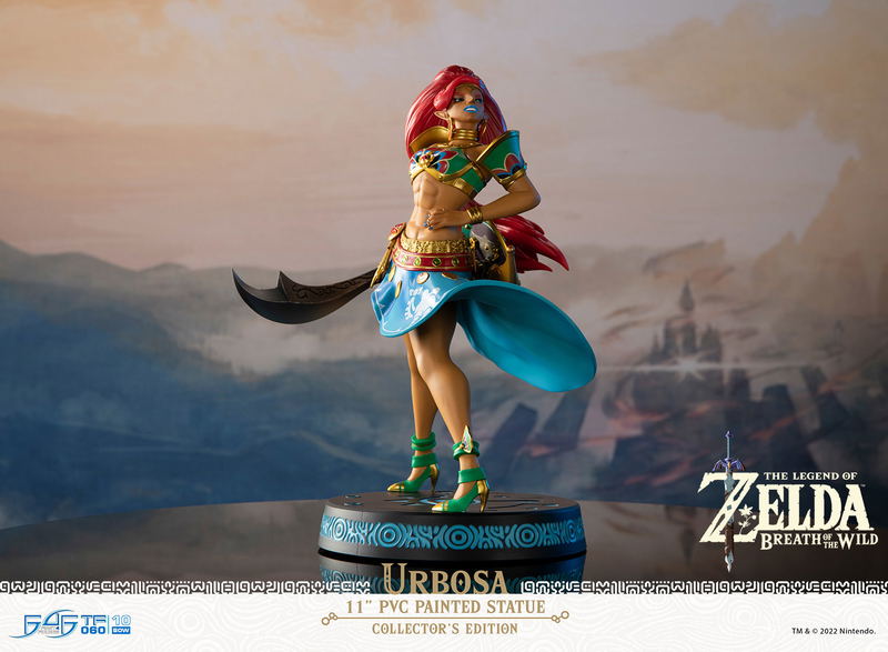 The Legend of Zelda Breath of the Wild PVC Painted Statue: Urbosa [Collector's Edition] image 11