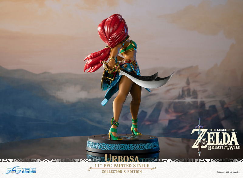 The Legend of Zelda Breath of the Wild PVC Painted Statue: Urbosa [Collector's Edition] image 14