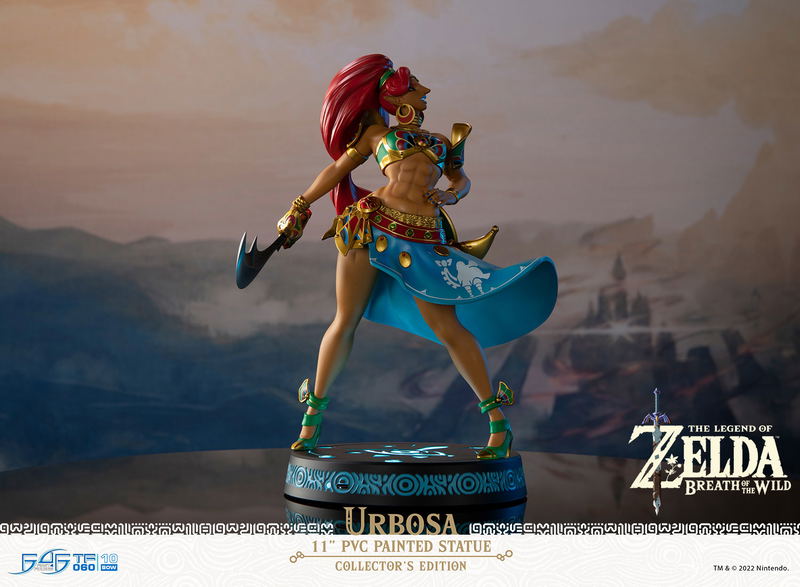The Legend of Zelda Breath of the Wild PVC Painted Statue: Urbosa [Collector's Edition] image 20
