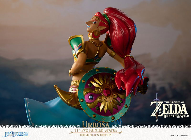 The Legend of Zelda Breath of the Wild PVC Painted Statue: Urbosa [Collector's Edition] image 26