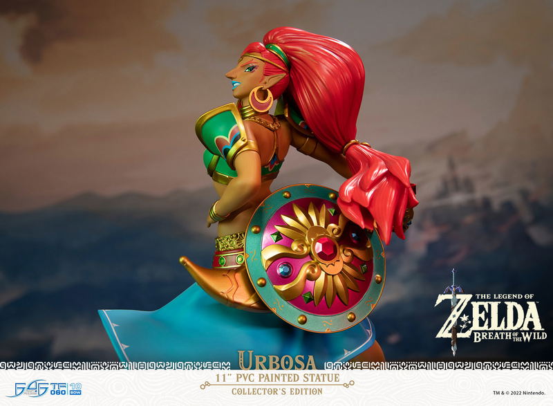 The Legend of Zelda Breath of the Wild PVC Painted Statue: Urbosa [Collector's Edition] image 34