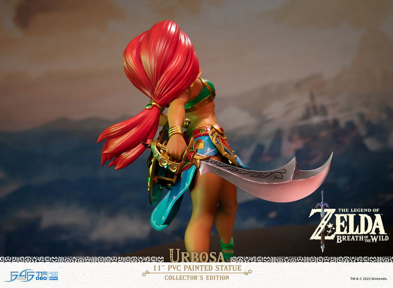 The Legend of Zelda Breath of the Wild PVC Painted Statue: Urbosa [Collector's Edition] image 35