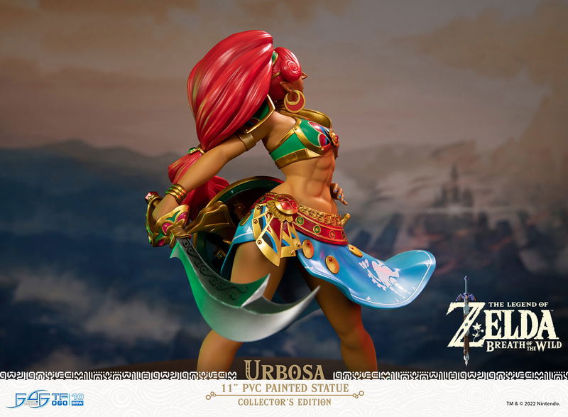 The Legend of Zelda Breath of the Wild PVC Painted Statue: Urbosa [Collector's Edition] image 36