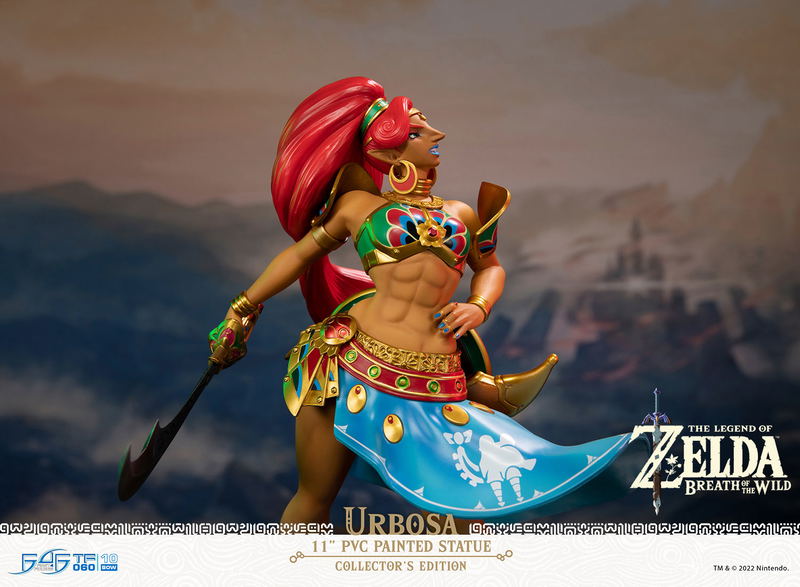 The Legend of Zelda Breath of the Wild PVC Painted Statue: Urbosa [Collector's Edition] image 37