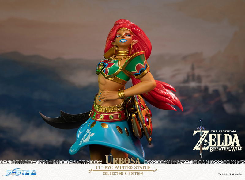 The Legend of Zelda Breath of the Wild PVC Painted Statue: Urbosa [Collector's Edition] image 38