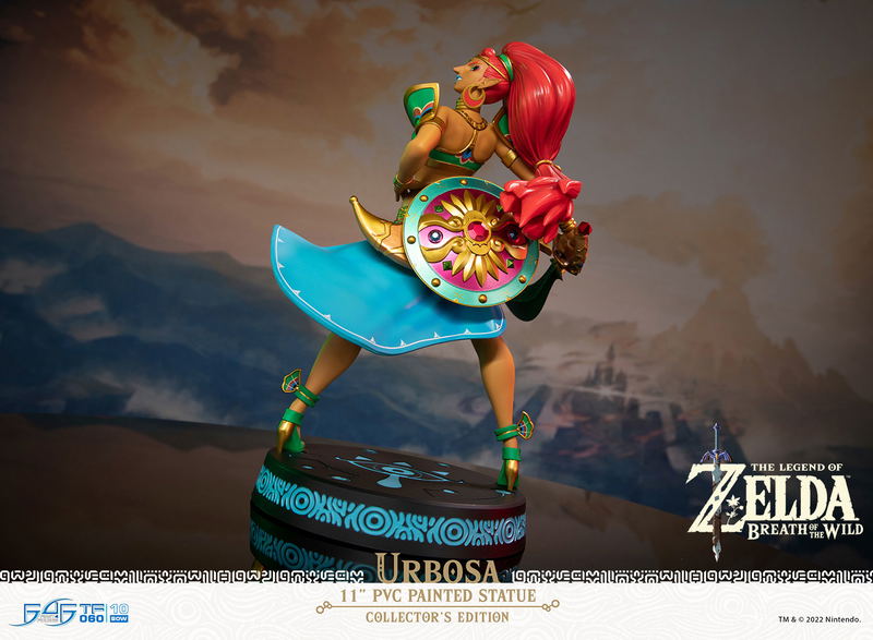 The Legend of Zelda Breath of the Wild PVC Painted Statue: Urbosa [Collector's Edition] image 39