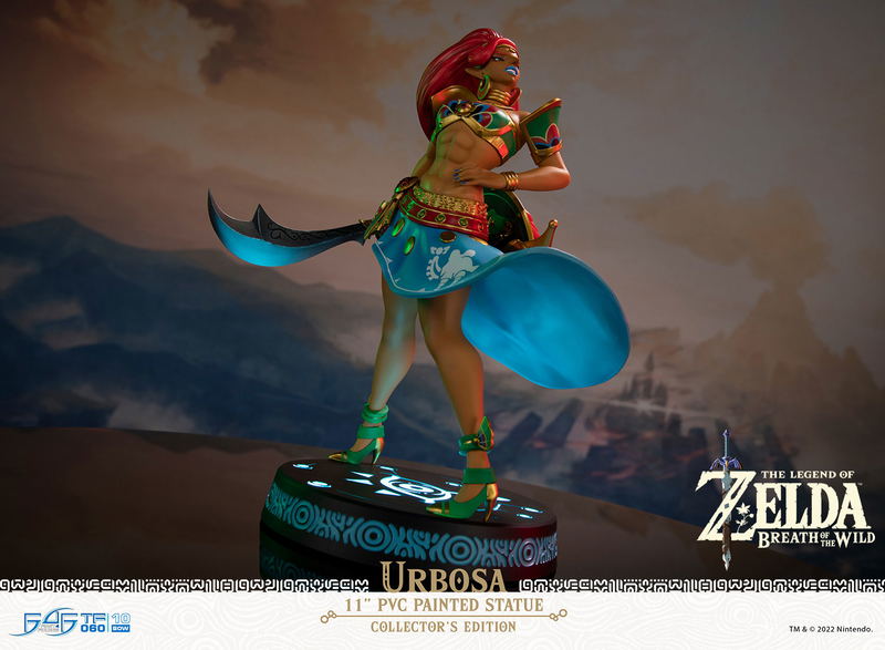 The Legend of Zelda Breath of the Wild PVC Painted Statue: Urbosa [Collector's Edition] image 41