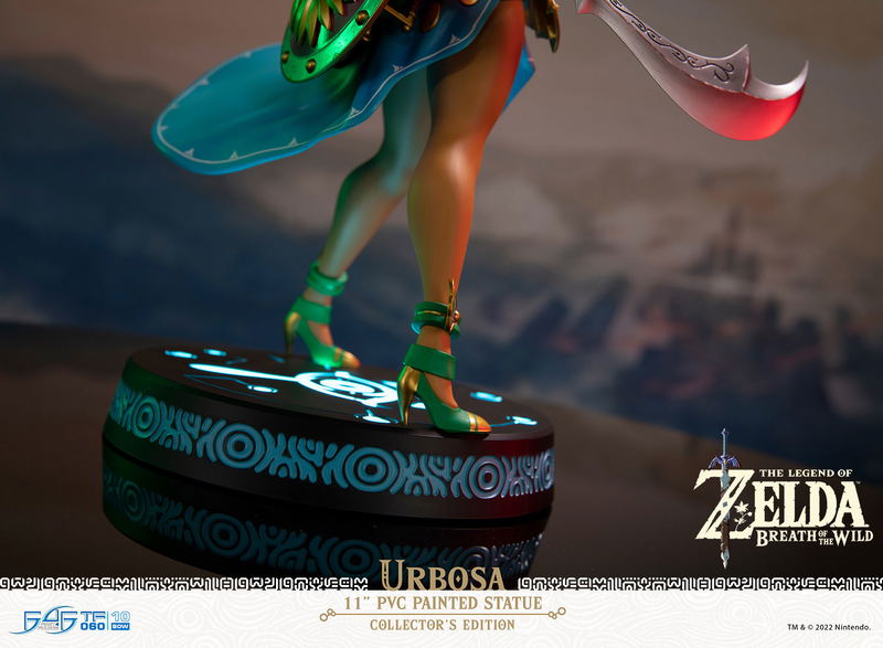 The Legend of Zelda Breath of the Wild PVC Painted Statue: Urbosa [Collector's Edition] image 42