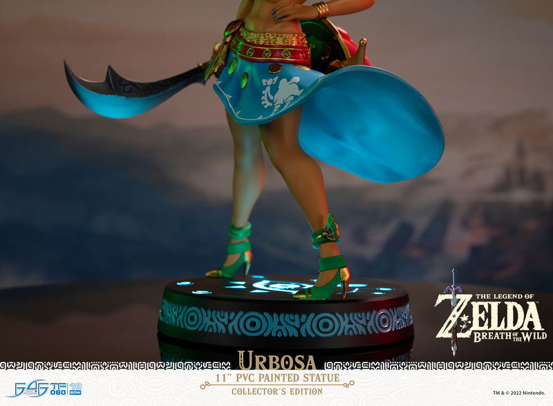 The Legend of Zelda Breath of the Wild PVC Painted Statue: Urbosa [Collector's Edition] image 43
