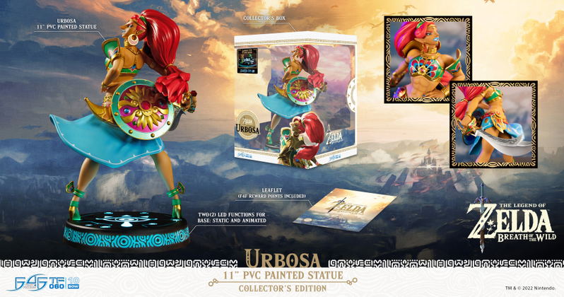 The Legend of Zelda Breath of the Wild PVC Painted Statue: Urbosa [Collector's Edition] image 47
