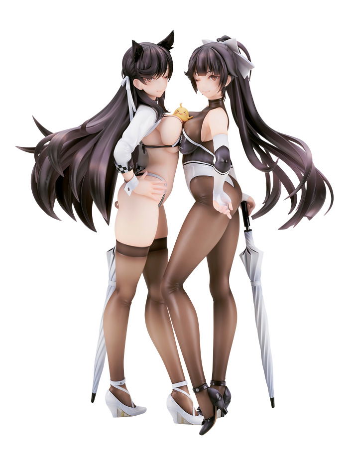Azur Lane 1/7 Scale Pre-Painted Figure: Atago & Takao Race Queen Ver. image 1