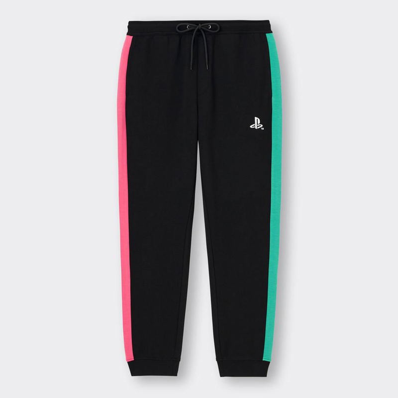 GU PlayStation Double Face Jogger Pants (Black | Size M) image 1