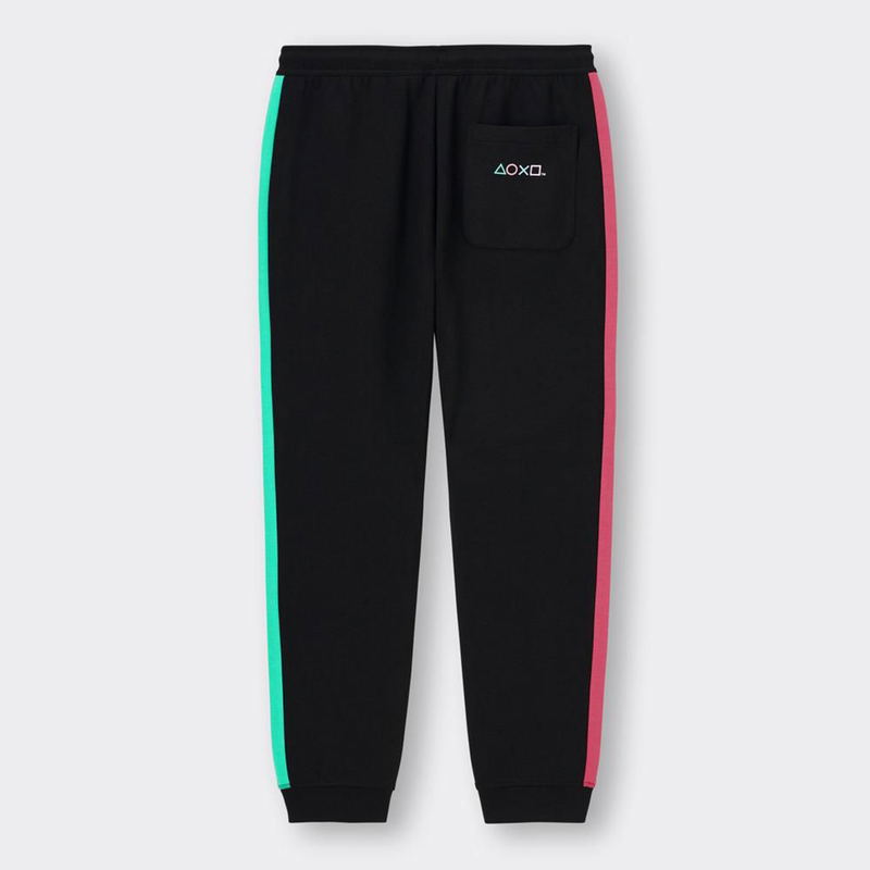 GU PlayStation Double Face Jogger Pants (Black | Size M) image 2