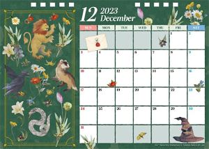 Harry Potter Desktop Calendar 2023