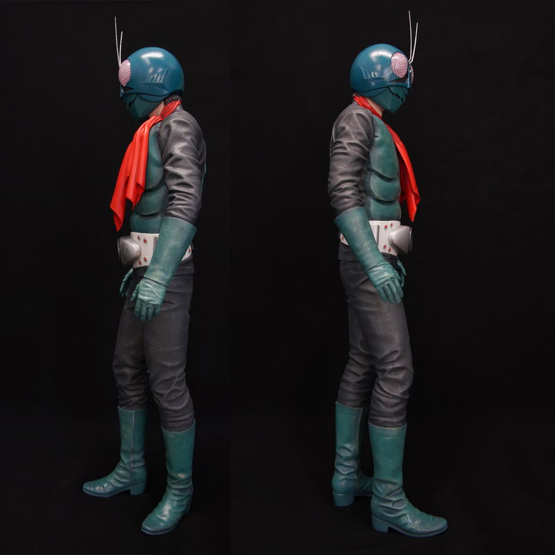 Kamen Rider Mega Soft Vinyl Kit Reproduction Edition: Kamen Rider 1 image 4