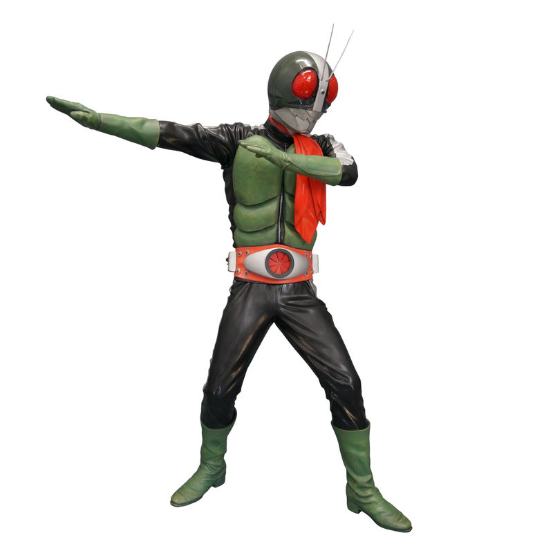 Kamen Rider Mega Soft Vinyl Kit Reproduction Edition: Kamen Rider 2 image 1