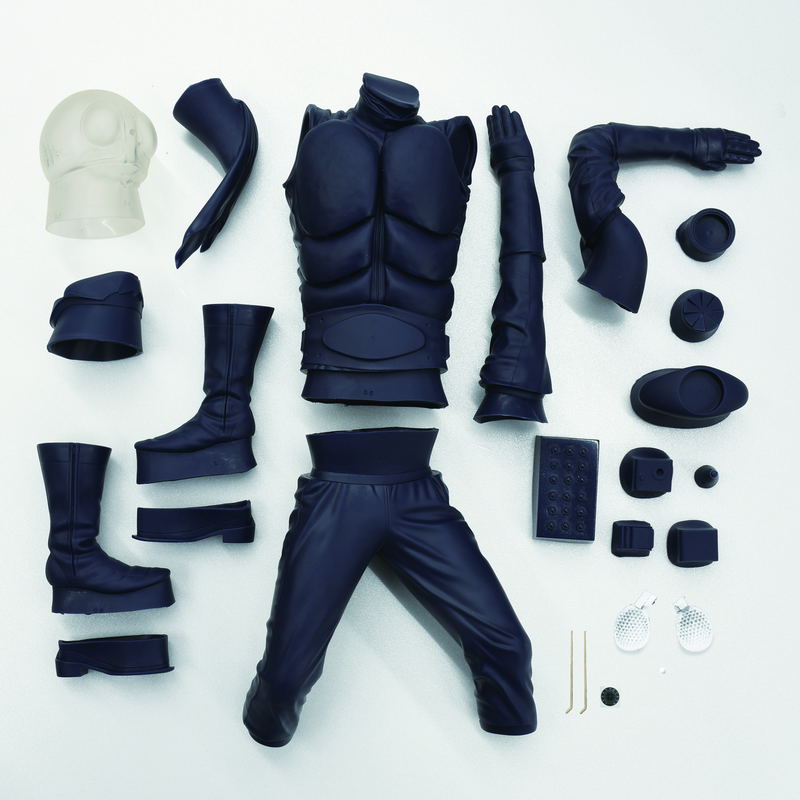 Kamen Rider Mega Soft Vinyl Kit Reproduction Edition: Kamen Rider 2 image 6