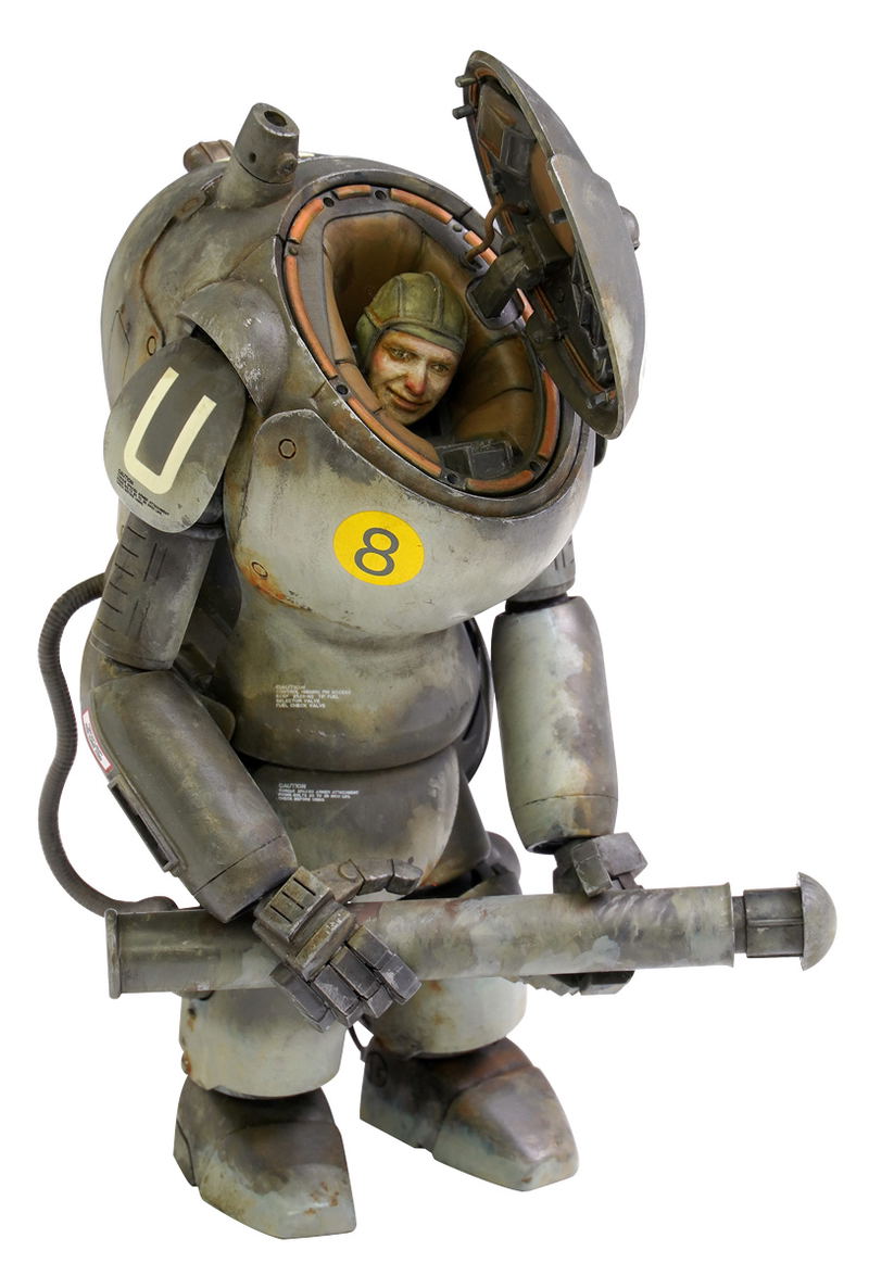 Maschinen Krieger 1/20 Scale Plastic Model Kit: S.A.F.S. Mk.III A8/R8 image 1