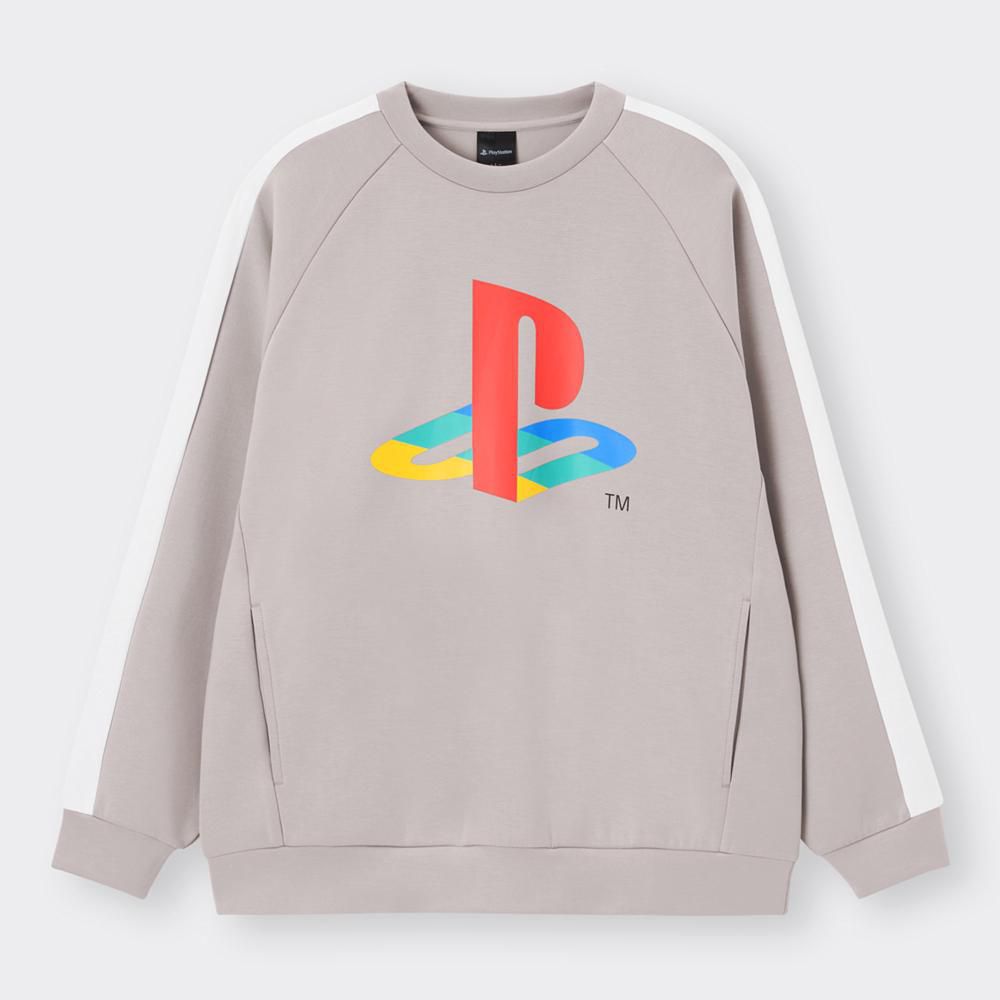 GU PlayStation Double Face Pullover (Gray | Size S)