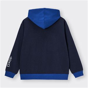 GU PlayStation Double Face Pullover Hoodie (Navy | Size L)