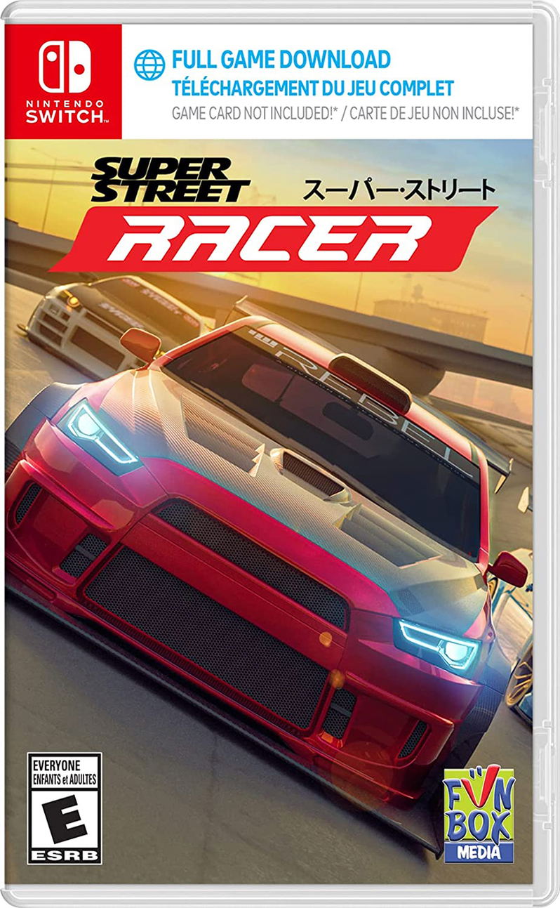 Super Street: Racer (Code in a box) for Nintendo Switch, Nintendo Switch 2