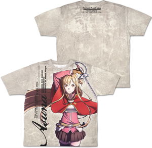 Sword Art Online: Progressive Scherzo of Deep Night - Asuna SAO 5th Floor Ver. Double-sided Full Graphic T-Shirt (Size S)_