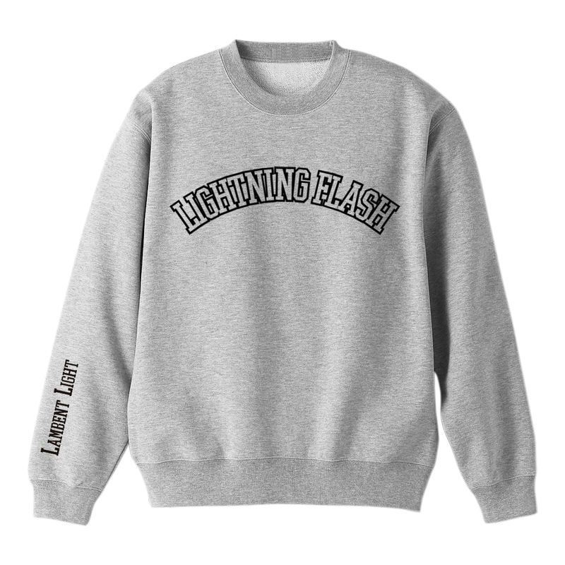 Sword Art Online - Asuna Lightning Flash Sweat Shirt (Mix Gray | Size S) image 2