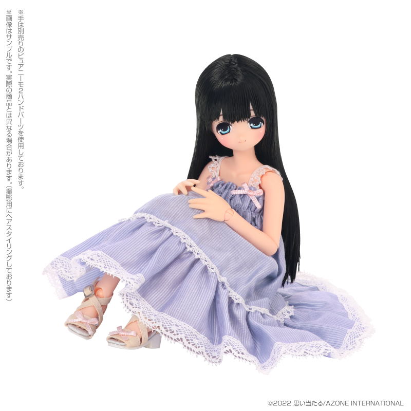 EX Cute 1/6 Scale Fashion Doll: Miu / Sweet Memory Pure Black Hair image 5