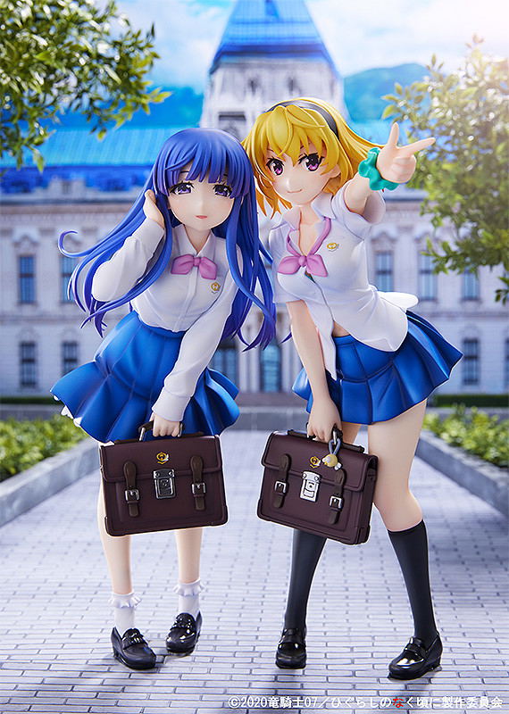Higurashi When They Cry SOTSU 1/7 Scale Pre-Painted Figure: Rika Furude High School Student Ver. image 4