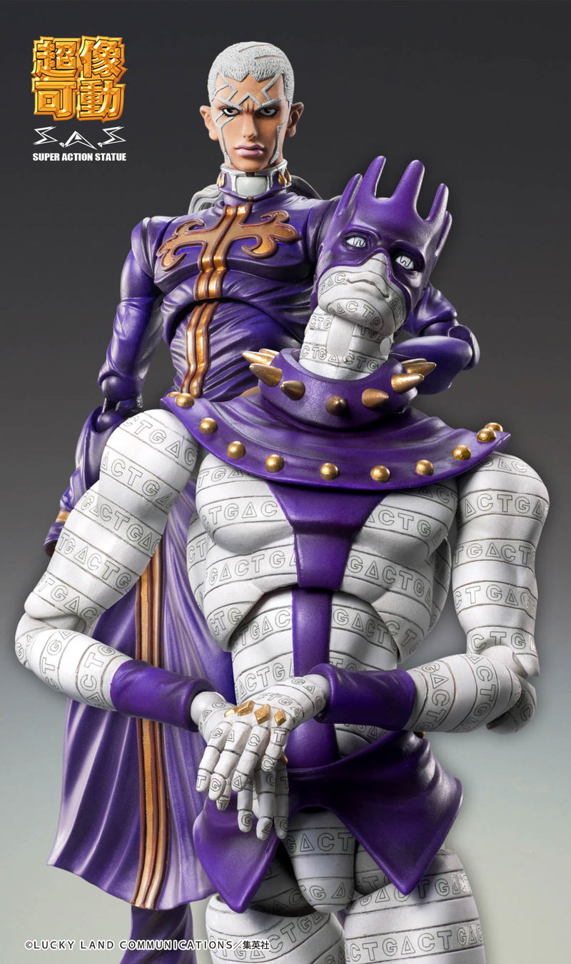 Super Action Statue JoJo's Bizarre Adventure Stone Ocean: Whitesnake (Re-run) image 6