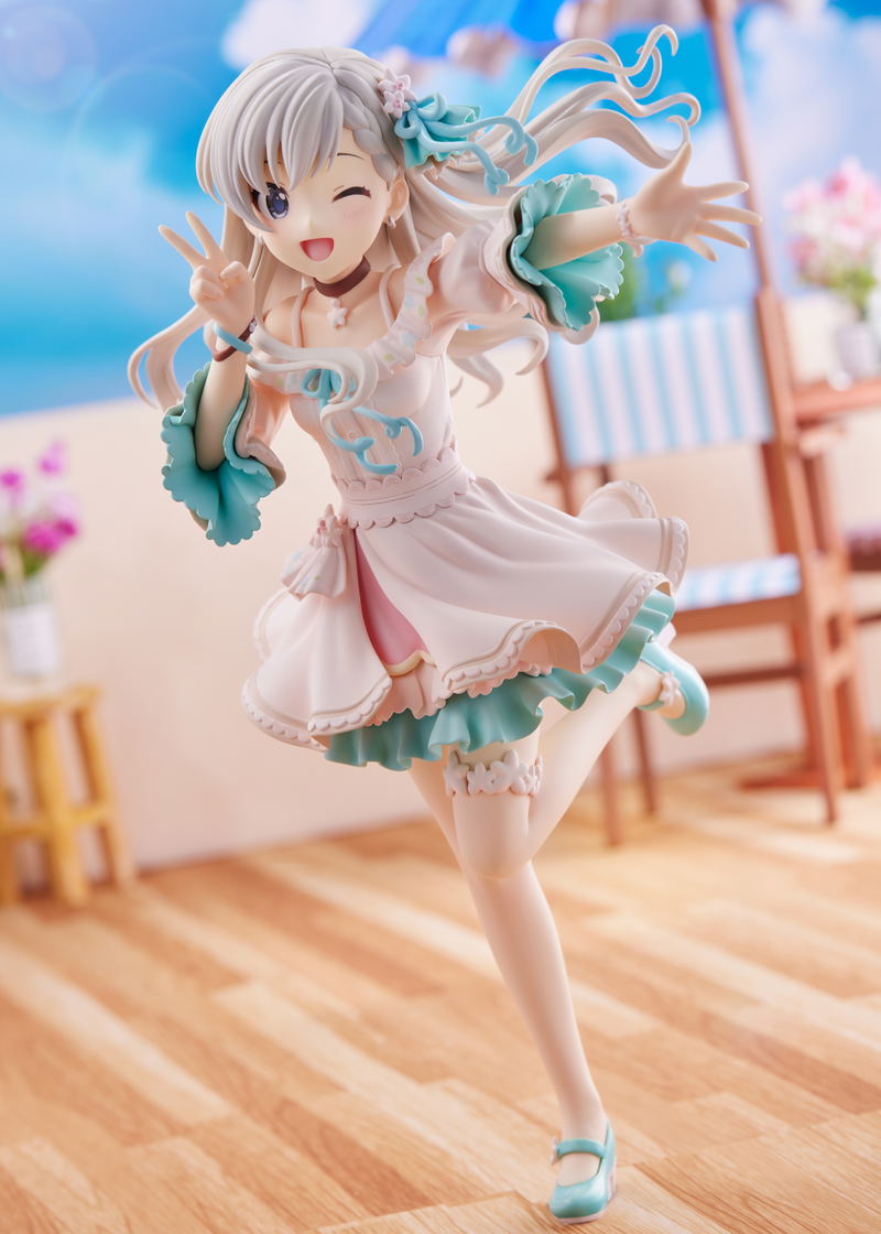 The Idolmaster Cinderella Girls 1/7 Scale Pre-Painted Figure: Hayate Hisakawa [O-Ku-Ri-Mo-No-Sunday!]+ image 2