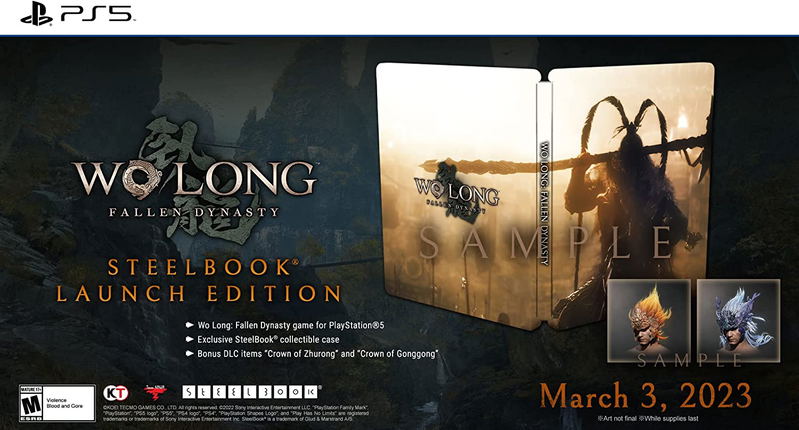 Wo Long: Fallen Dynasty [Steelbook Launch Edition] image 1