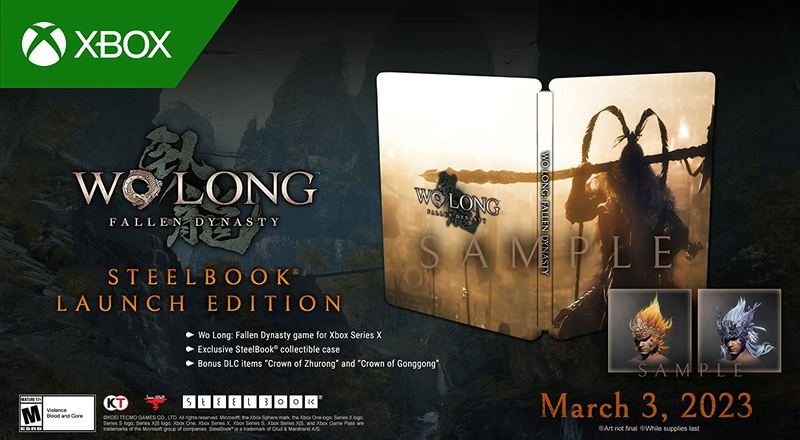 Wo Long: Fallen Dynasty [Steelbook Launch Edition] image 1