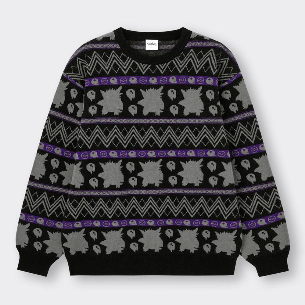 GU Pokemon High Gauge Sweater (Black | Size S)