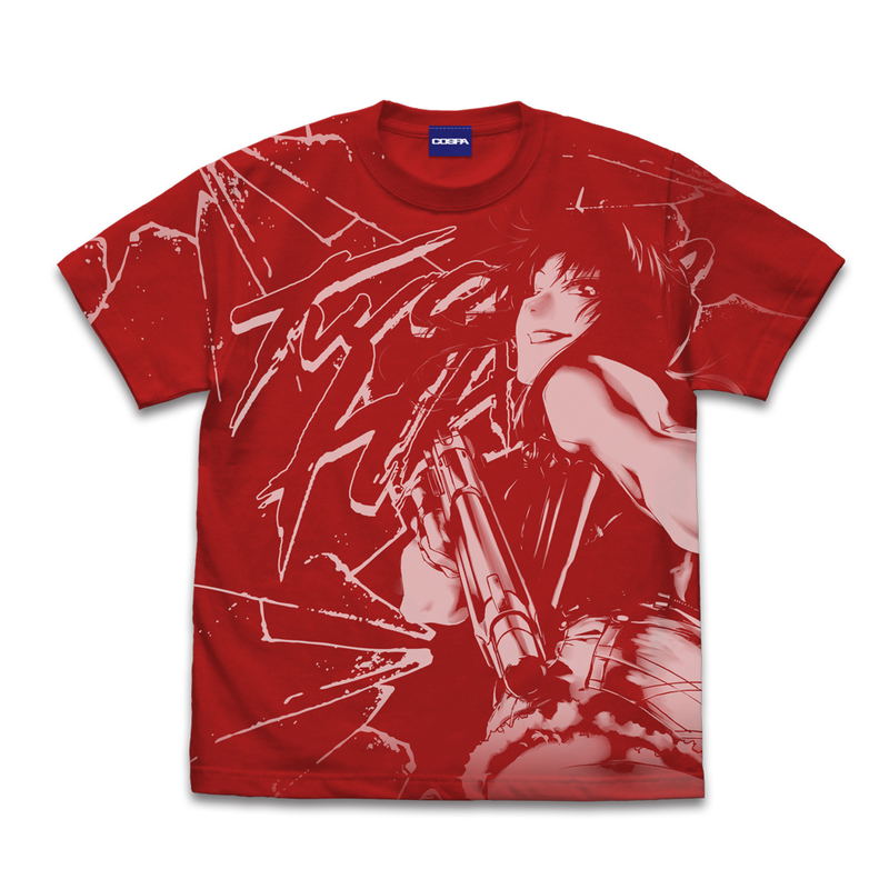 Black Lagoon - Revy All Print T-Shirt (Red | Size L) image 1