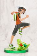 ARTFX J Pokemon 1/8 Scale Pre-Painted Figure: Brendan with Treecko thumbnail 2