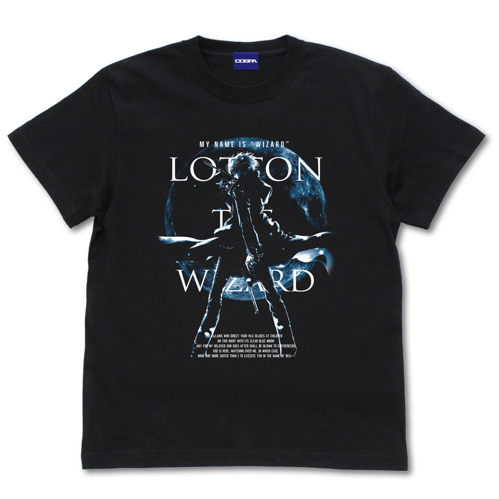 Black Lagoon - Lotton the Wizard T-Shirt (Black | Size XL)