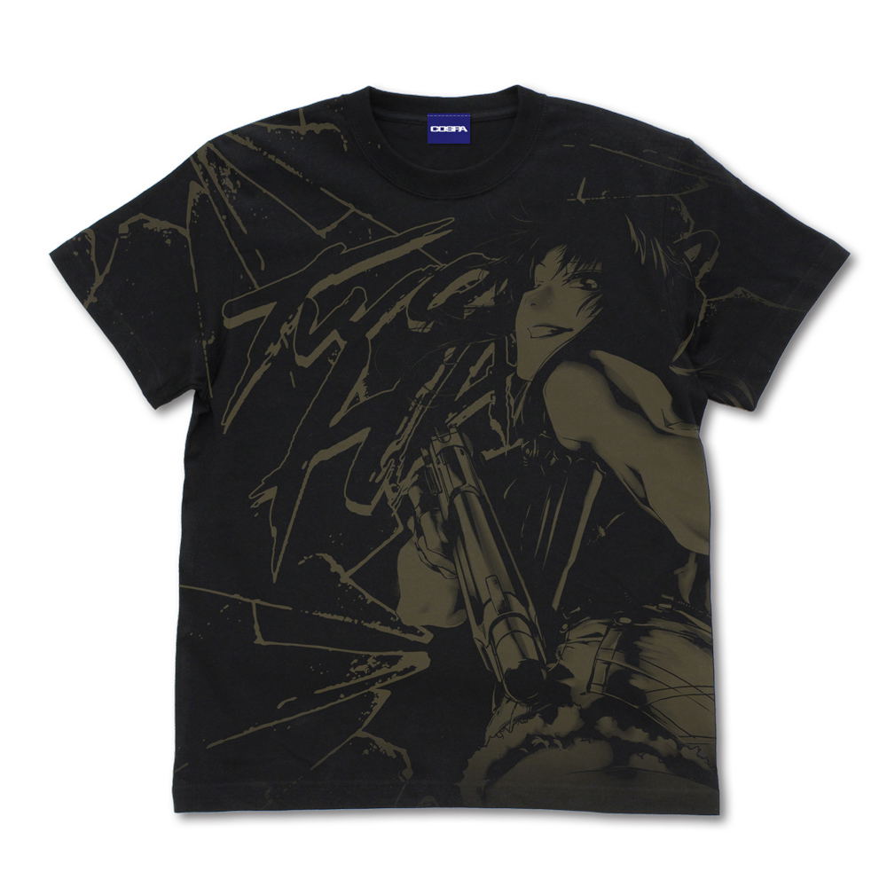 Black Lagoon - Revy All Print T-Shirt (Black | Size L)