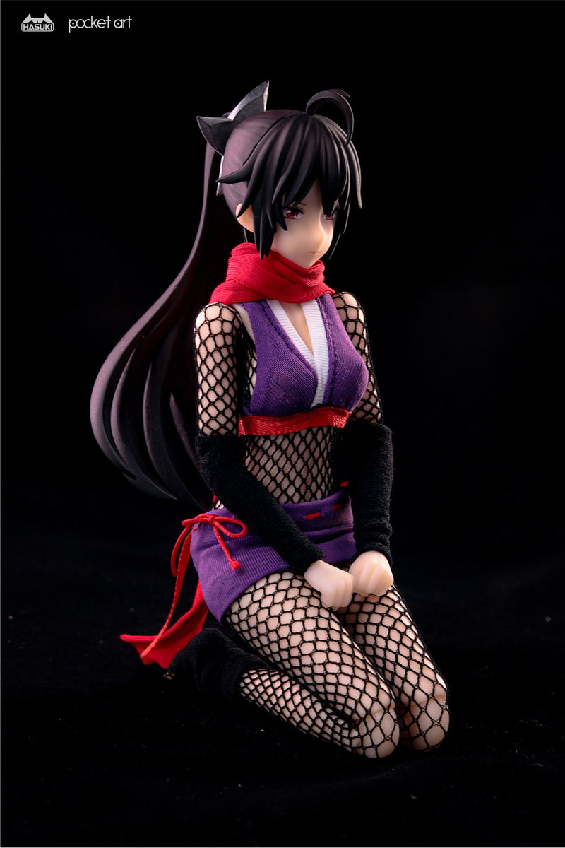 Hasuki Pocket Art Series PA002 Hagi The Kunoichi 1/12 Scale Action Figure image 7