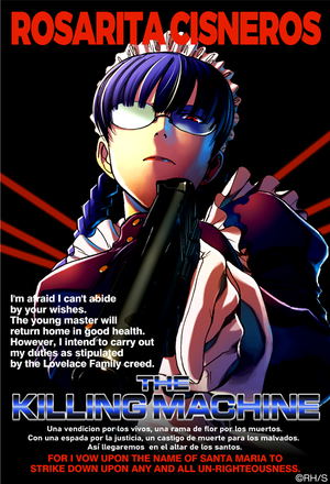 Killing Machine Sticker Black Lagoon_