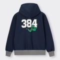 GU Pokemon Heavyweight Big Sweat Pullover Hoodie (Navy | Size S) thumbnail 2