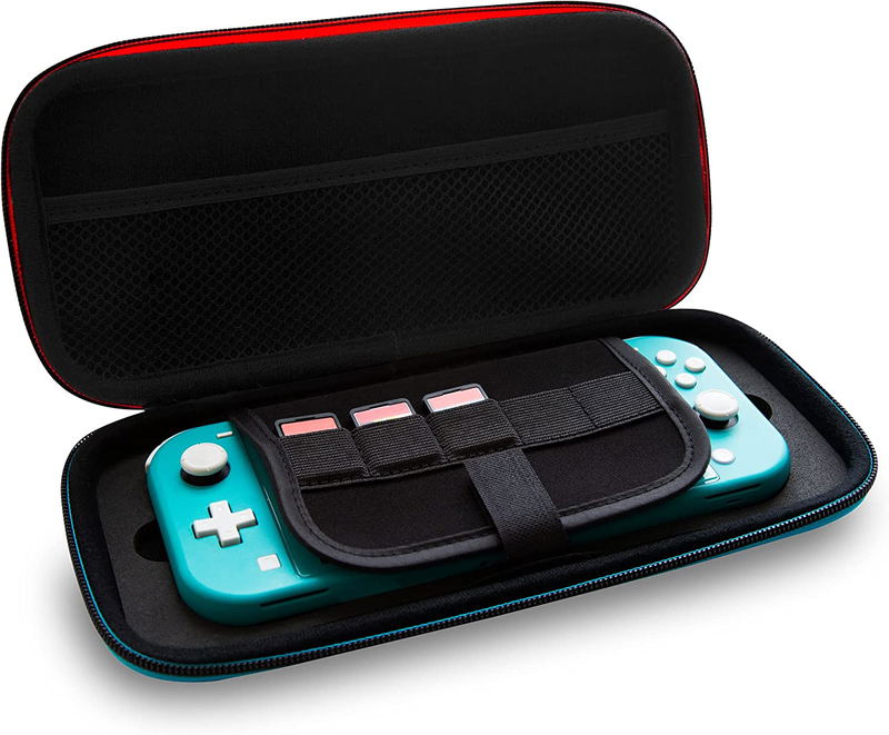Premium Travel Kit for Nintendo Switch (Neon Red/Blue) image 7