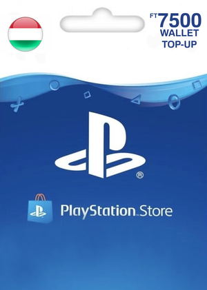 PSN Card 7500 HUF | Playstation Network Hungary_