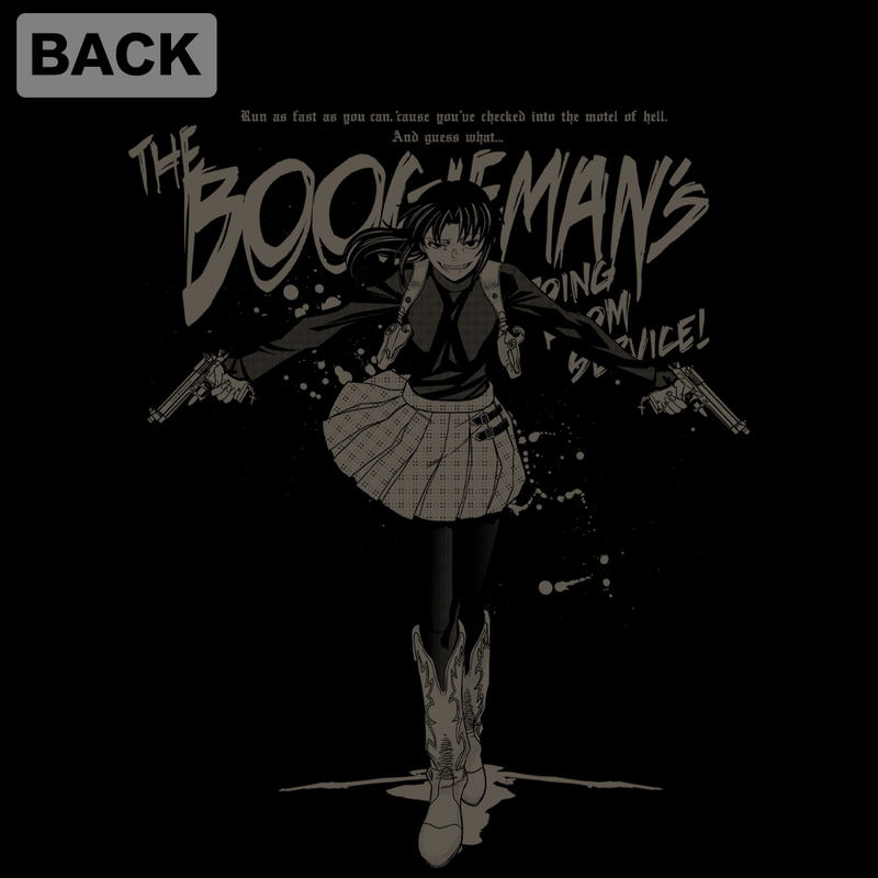 Black Lagoon - New Illustration Revy Zip Hoodie (Black | Size L) image 4