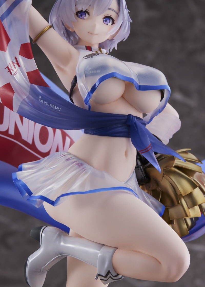 Azur Lane 1/6 Scale Pre-Painted Figure: Reno Biggest Little Cheerleader image 7