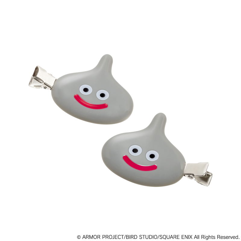 Dragon Quest Smile Slime Cosmetics & Beauty Metal Slime Hair Clip 2P (Re-run) image 2
