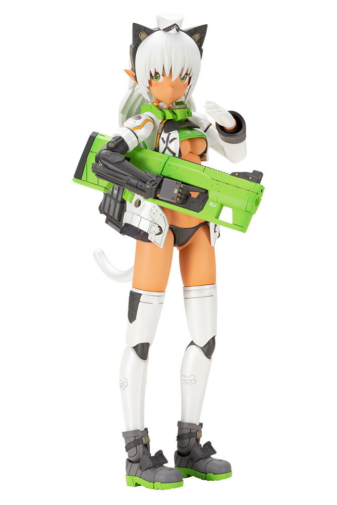 Humikane Shimada Art Works II Plastic Model Kit: Arsia Another Color with FGM148 Type Anti-tank Missile image 1