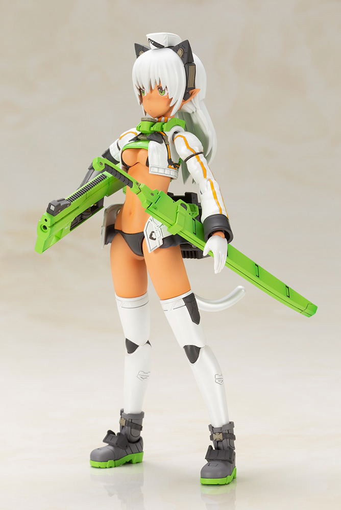 Humikane Shimada Art Works II Plastic Model Kit: Arsia Another Color with FGM148 Type Anti-tank Missile image 11