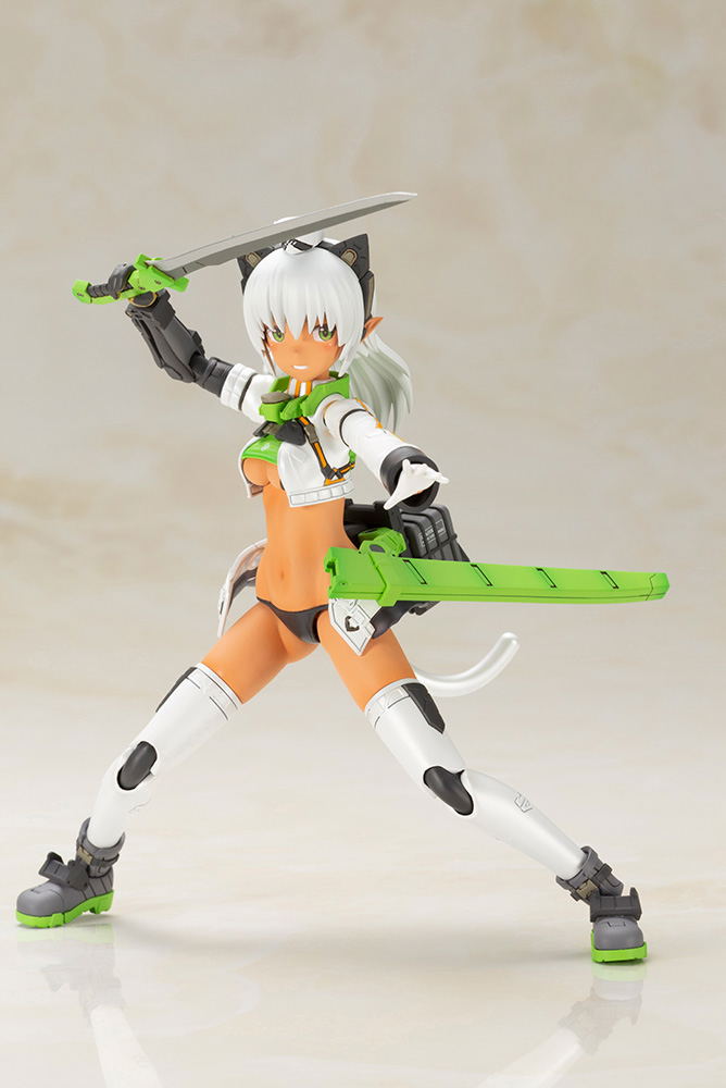 Humikane Shimada Art Works II Plastic Model Kit: Arsia Another Color with FGM148 Type Anti-tank Missile image 13