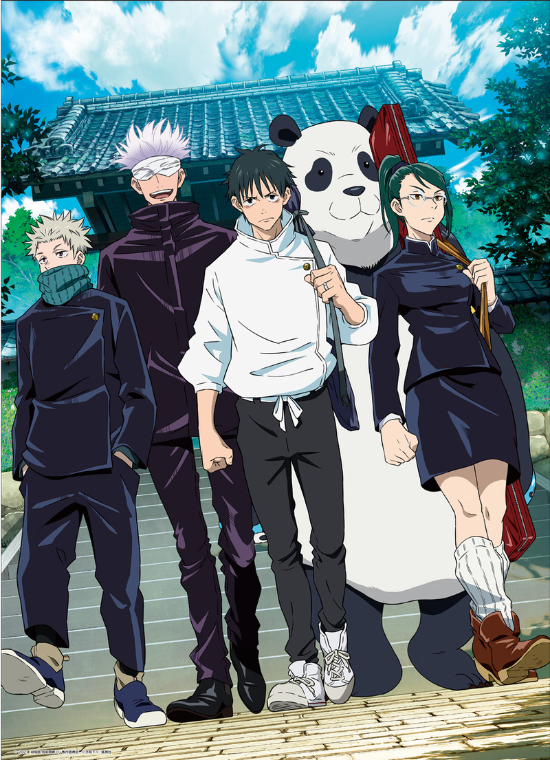 Jujutsu Kaisen 0 Movie B2 Wall Scroll image 1